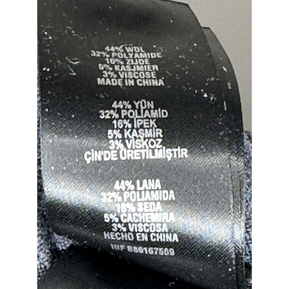 Ted Baker Mens Sweater Wool Cashmere Silk Blend V Neck Gray Size 6 US XL - Picture 9 of 15